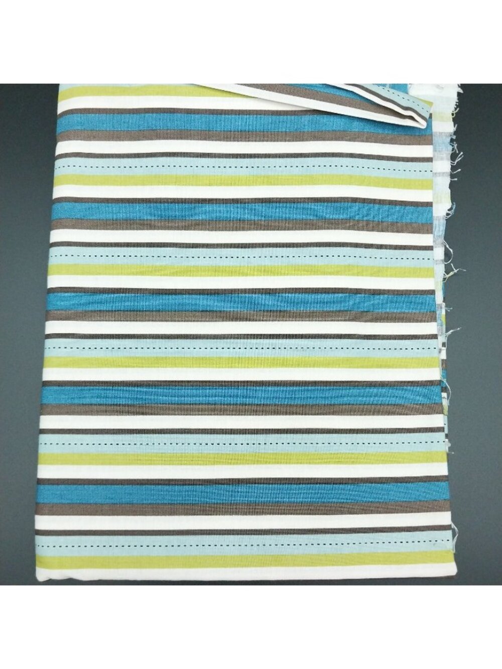 52" OOP Cotton Fabric Pirate Matey's Stripes Blue Emily Taylor C3125 Riley Blake